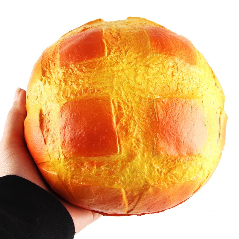 Squishy Bánh Dứa Nướng Kích Thước 15cm x 15cm - Chậm Tăng Và Tặng Kèm Bao Bì