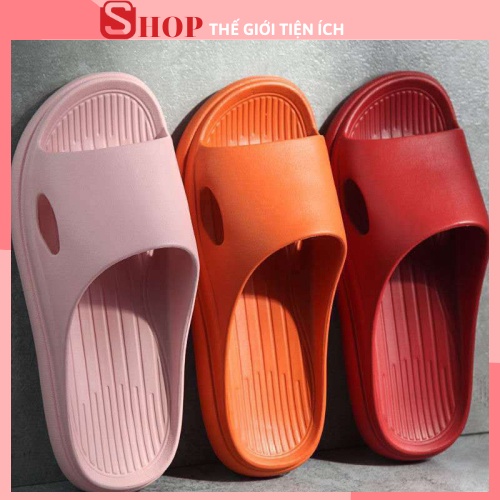 Dép Quai Ngang Unisex Pose Siêu Êm Siêu nhẹ Cao Su Non Cao Cấp 88223 SHOP TIỆN ÍCH 88