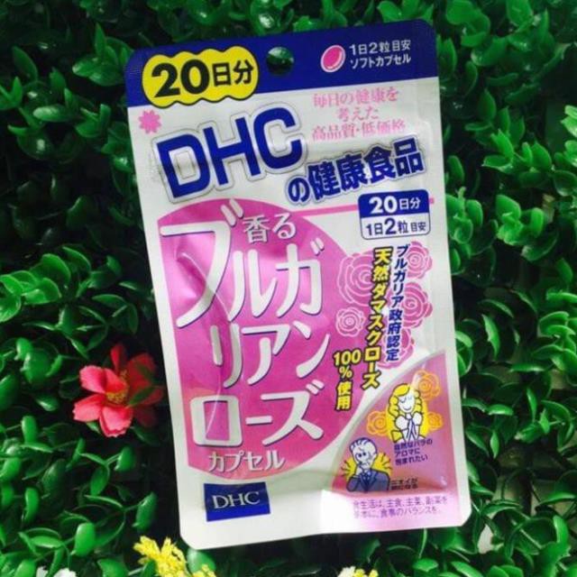HOTViên uống D.H.C hoa hồng thơm cơ thể 20 ngày- DHC_thơm cơ thể Nhật Bản 20 ngày
