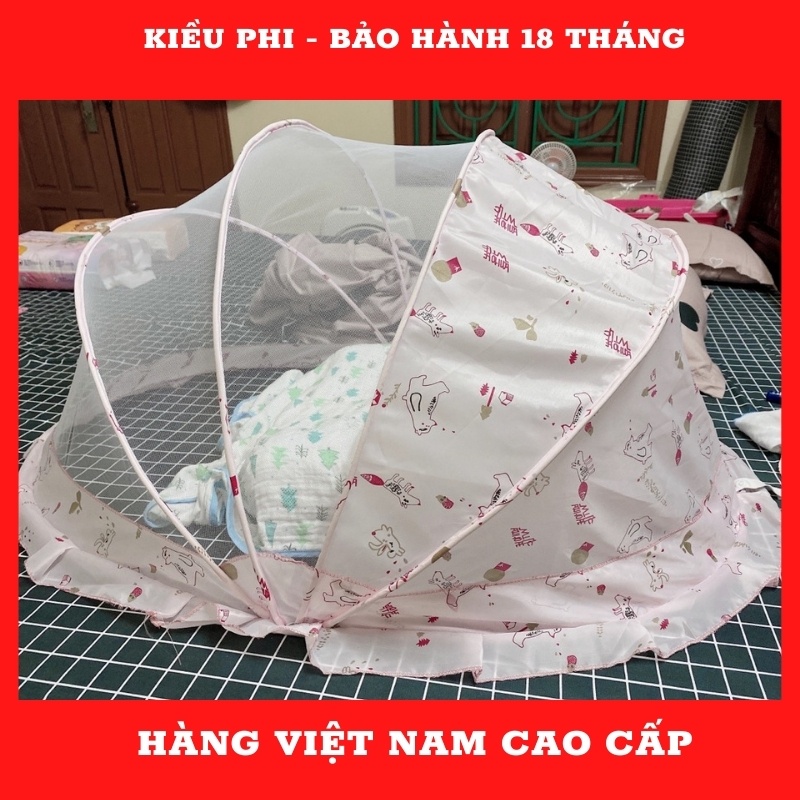 Mẫu màn chụp cho bé gấp gọn thông minh tự bung chống moiix tuyệt đối mẫu hót nhất hiện nay