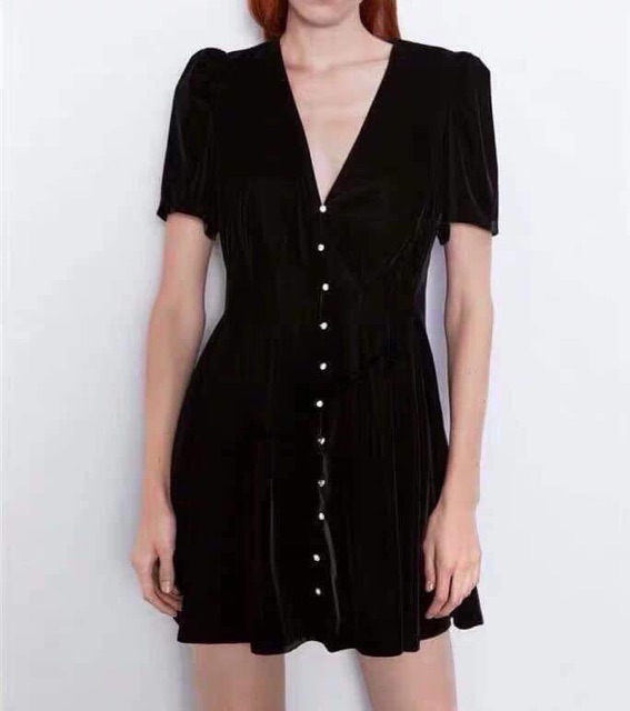 (Sẵn) Váy nhung Zaaarrra dư sịn | BigBuy360 - bigbuy360.vn