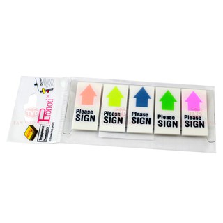 Giấy Note Please Sign 5 màu pronoti 45649