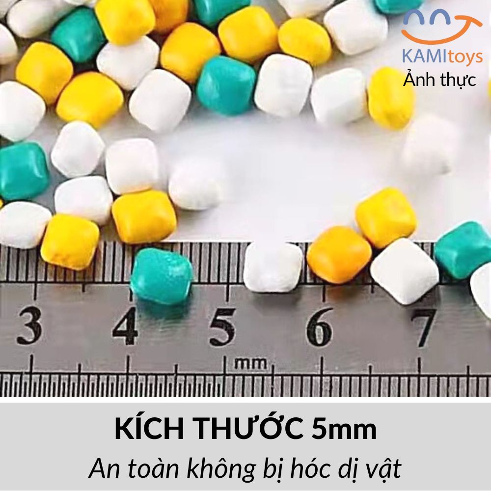 Đồ chơi xúc hạt muồng hạt gốm sứ cát biển cát động lực (Bán kèm các Bộ chơi có khuôn) km50109