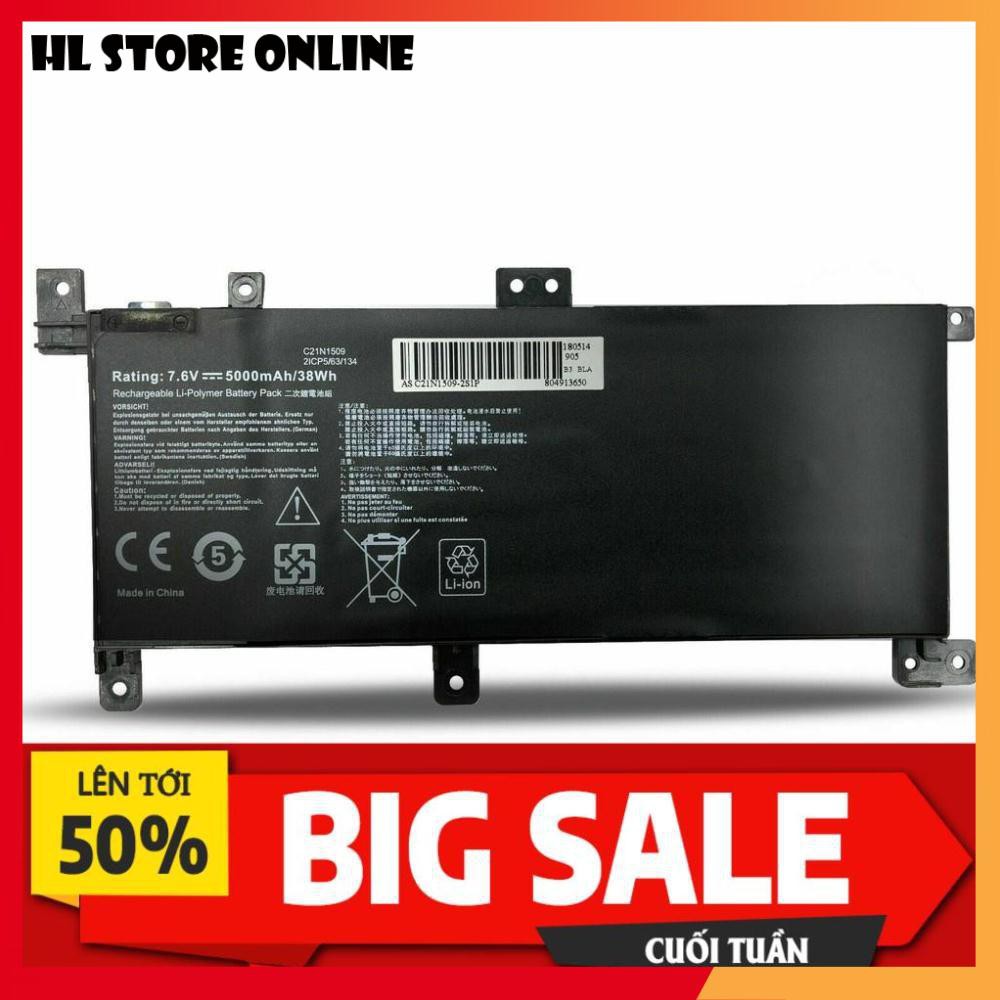 🎁 Pin ASUS X556 X556U X556UA K556U A556U C21N1509 ZIN