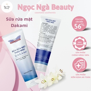 Sữa rửa mặt Dakami, Kem rửa mặt Dakami kiểm soát dầu thừa và mụn 100ml