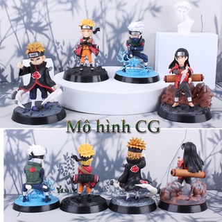 Set 4 Mô hình bộ tứ: Đệ Nhất - Naruto- Kakashi - Pain