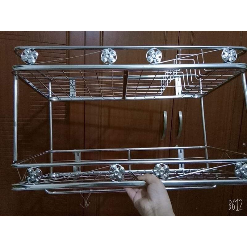 Kệ chén treo inox