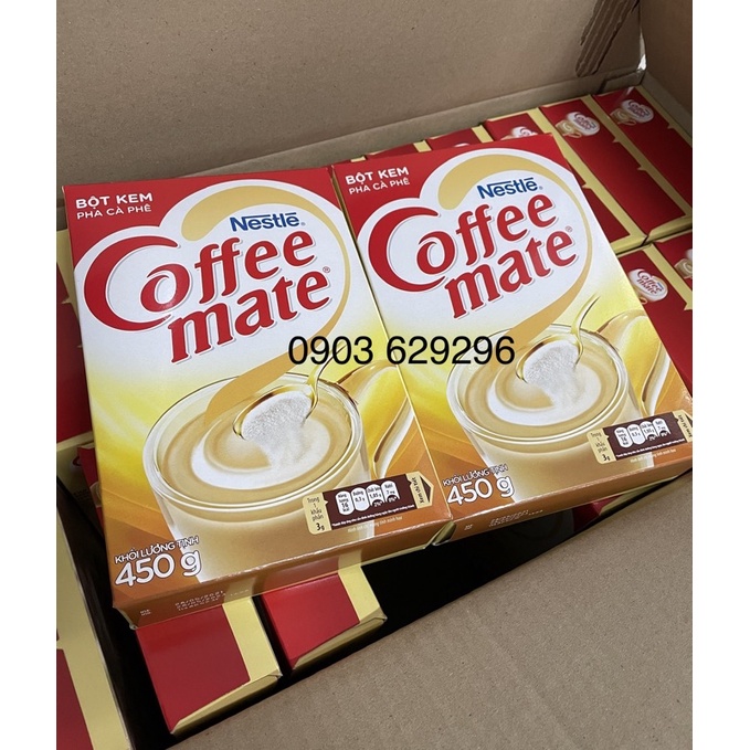 BỘT KEM COFFEE MATE NESTLE 450g - date 2023 - bột kem béo pha trà sữa và cà phê