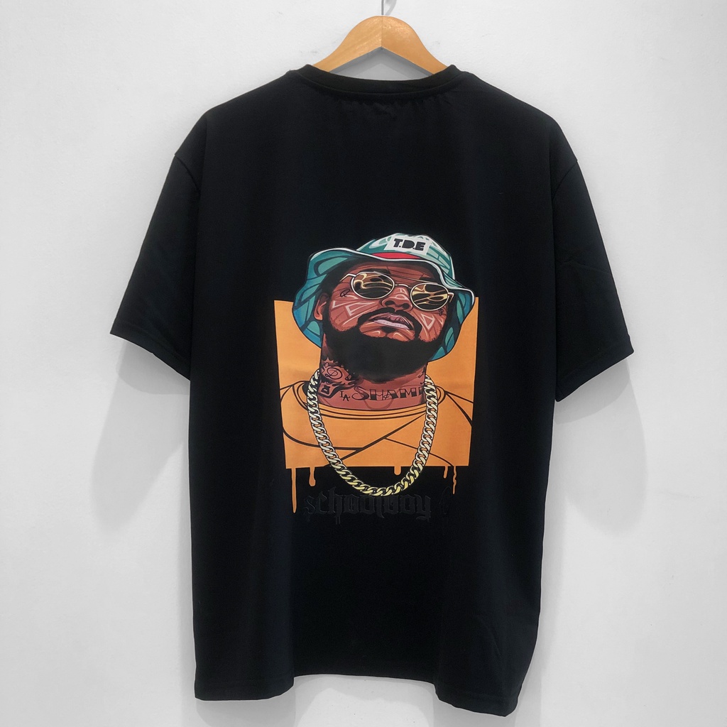 Áo thun SCHOOLBOY Q, áo phông tay lỡ nam nữ unisex, ZOEclothing