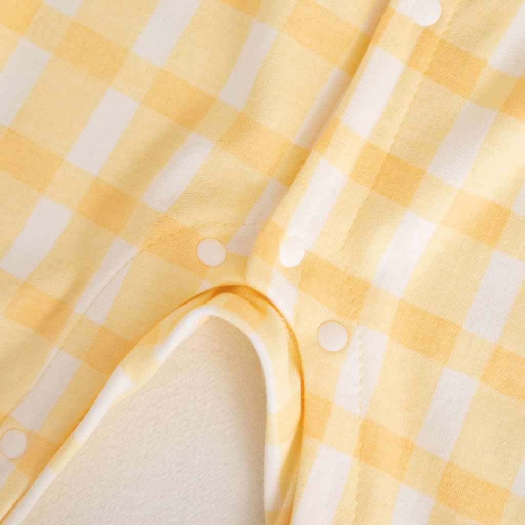 Bộ Áo Liền Quần Tay Dài Bằng Vải Cotton In Hoạt Hình Dành Cho Bé Trai Gái 0-24 Tháng Tuổi