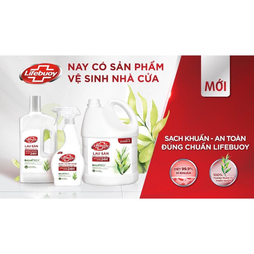 [Hoả Tốc] LIFEBUOY Xịt Đa Năng Botani Tech 500ml Kháng Khuẩn Hương Tràm Trà Và Khuynh Diệp BotaniTech 500 ml