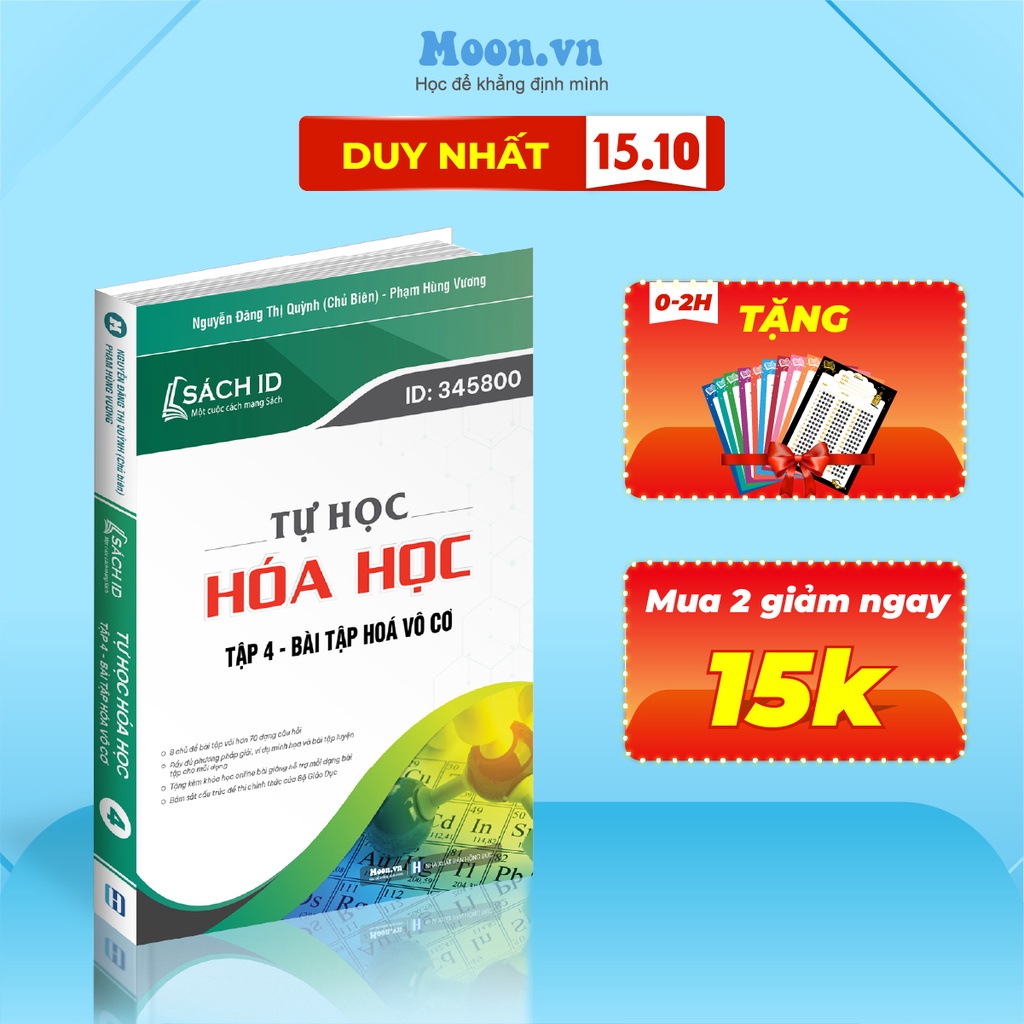 Hóa học 12 - Sách ID Tuyển chọn 3600 bài tập hóa vô cơ