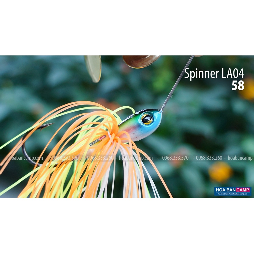 Mồi Lure Spinner Megabarra LA04 | 10.5g