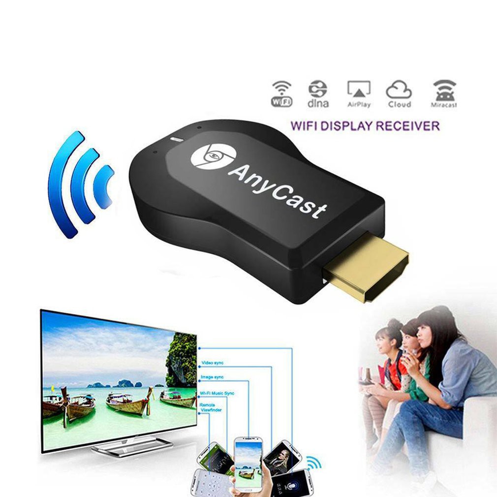 Đầu thu phát ngoại vi Miracast Airplay không dây wifi 1080P HD HDMI TV cho IOS và Android | BigBuy360 - bigbuy360.vn