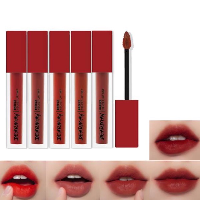 ( Sẵn vỏ mới) Son kem Dearmay Breeze Velvet Lip Tint | Thế Giới Skin Care