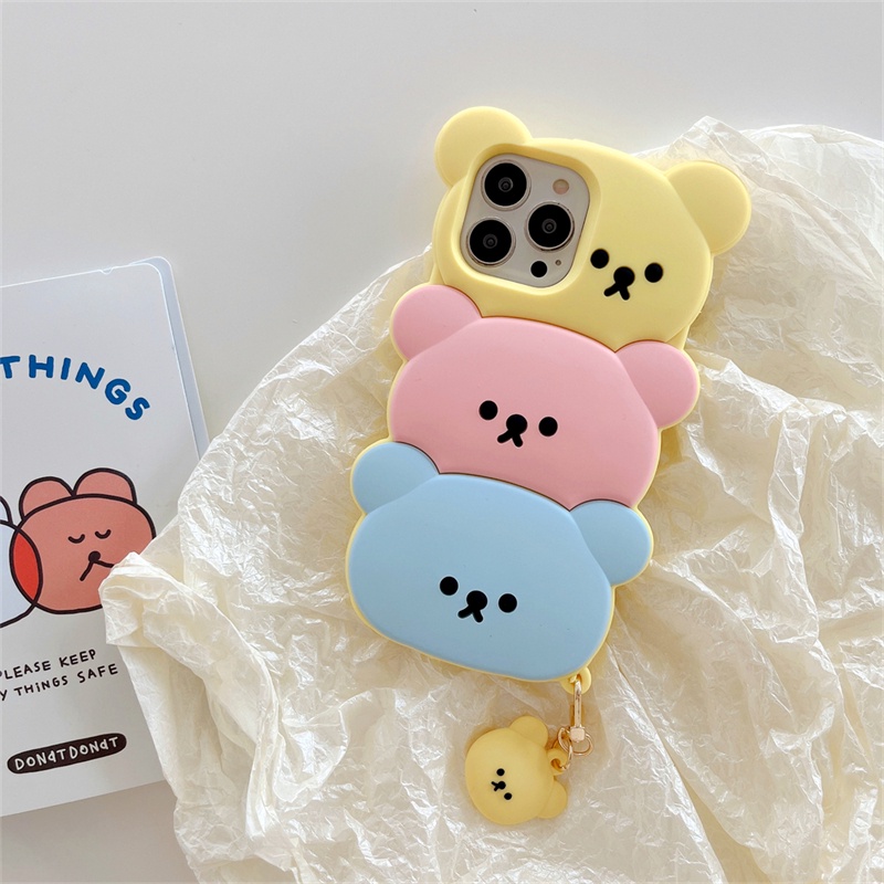 Ốp Điện Thoại Hình Kẹo Gấu Cho iPhone X XS XR 11 11ProMax 12ProMax 12Pro 12 13 13ProMax 7/8 Plus