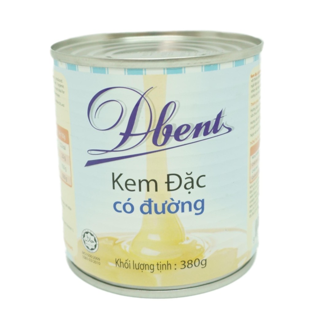 Sữa đặc có đường Dbent nhập khẩu 380g