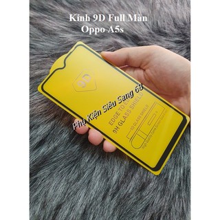 Oppo A5s|| Kính cường lực 9D Oppo A5s Full màn hình - Pk68