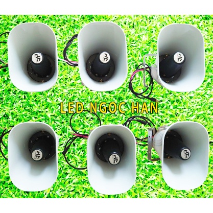 Loa nén 10W 12V liền công suất, dùng làm loa led pháo hoa, camera, phóng thanh, bán hàng rong, tiếng chim hót