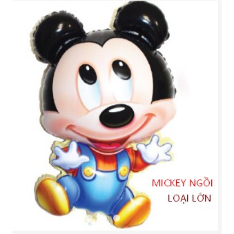 Bong bóng hình size nhỏ 40cm to 70cm MICKEYvàMINNIE trang trí sinh nhật Phụ kiện trang trí sinh nhật happy birthday