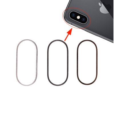 Viền kim loại camera iPX /XS /XSmax, linh kiện thay thế
