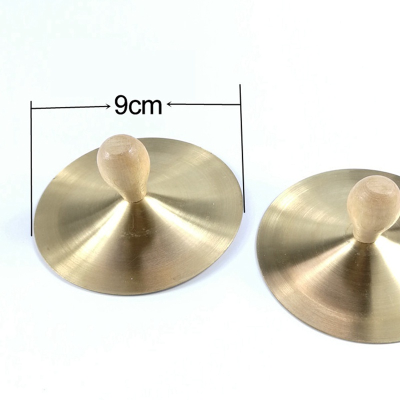 Nhạc Cụ Chũm Chọe Bằng Đồng 9cm Cho Bé