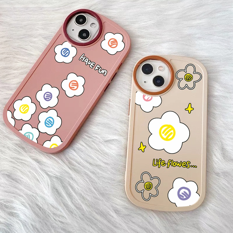 Suntaiho Ốp lưng iphone  Ốp điện thoại  chống sốc họa tiết hoa thích hợp cho iPhone 11 pro max 13 X xr XS max 7 8 Plus 12 pro max 12 13