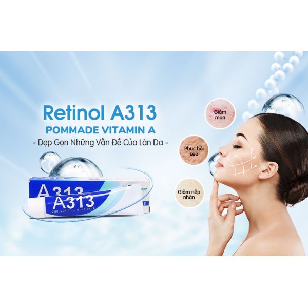 Kem Dưỡng Retinol A313 Pommade 200.000 UI Pour Cent - 50g