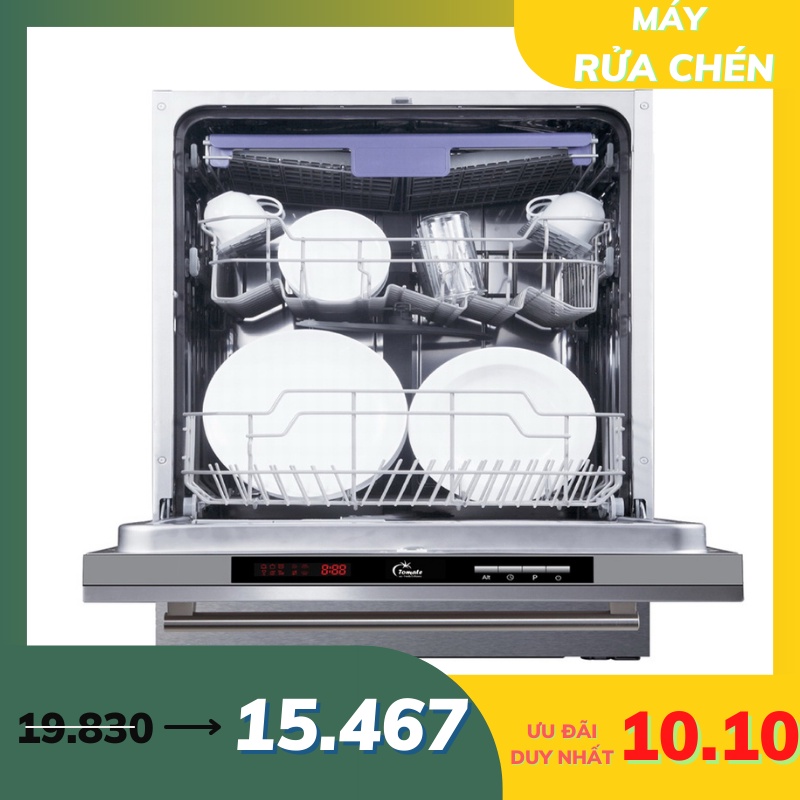 Máy rửa chén TOM 6014. Nhập khẩu Tây Ban Nha