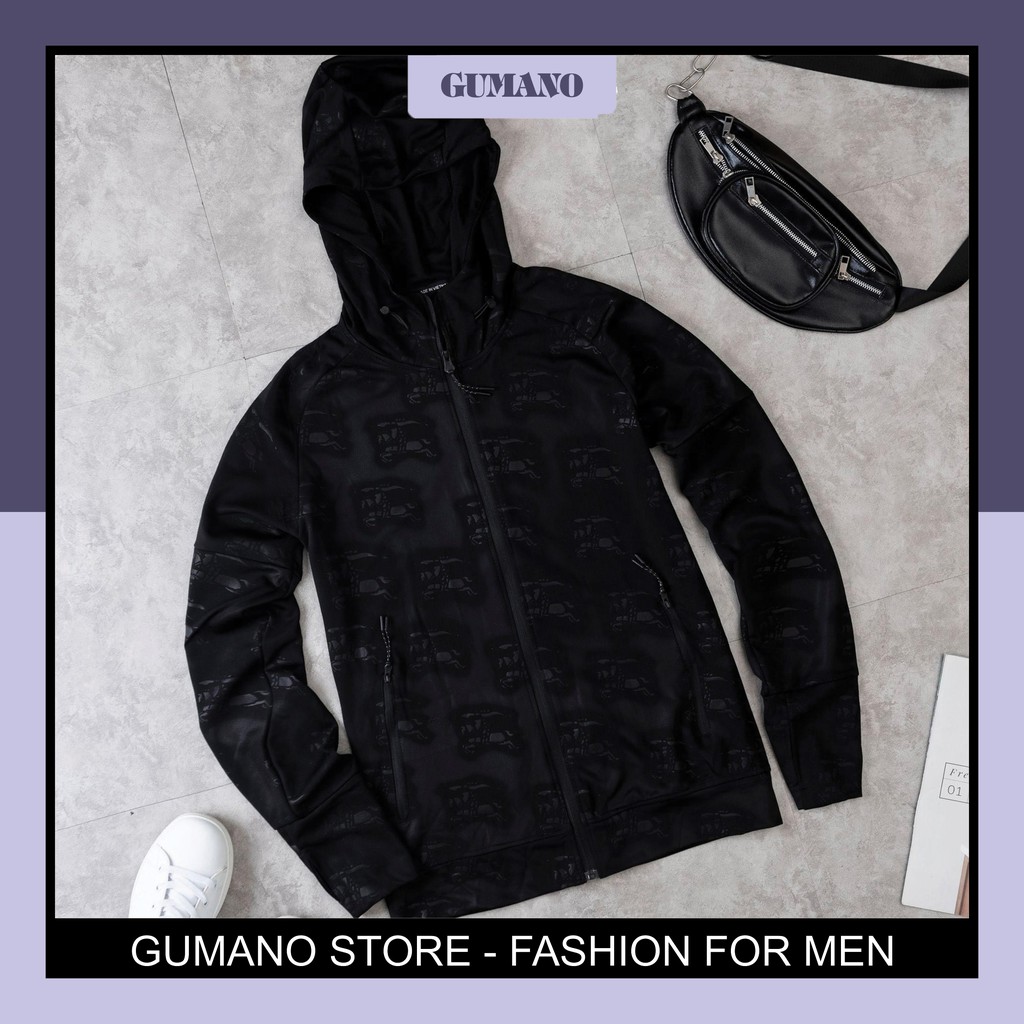 Áo Chống Nắng Nam Nữ chất Umi dày dặn co dãn logo dập vân nổi ngăn ngừa tia UV tiếp xúc trực tiếp với da