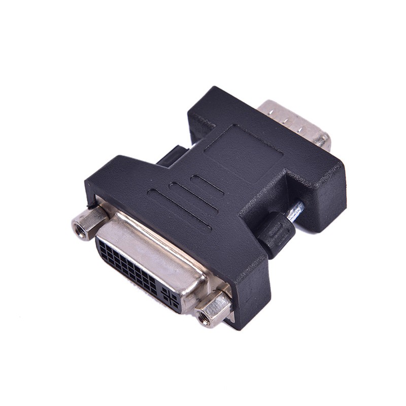 Colorfulswallowfly DVI to VGA Adapter VGA Male to DVI 24+5 Pin Female Converter for Computer Laptop CSF