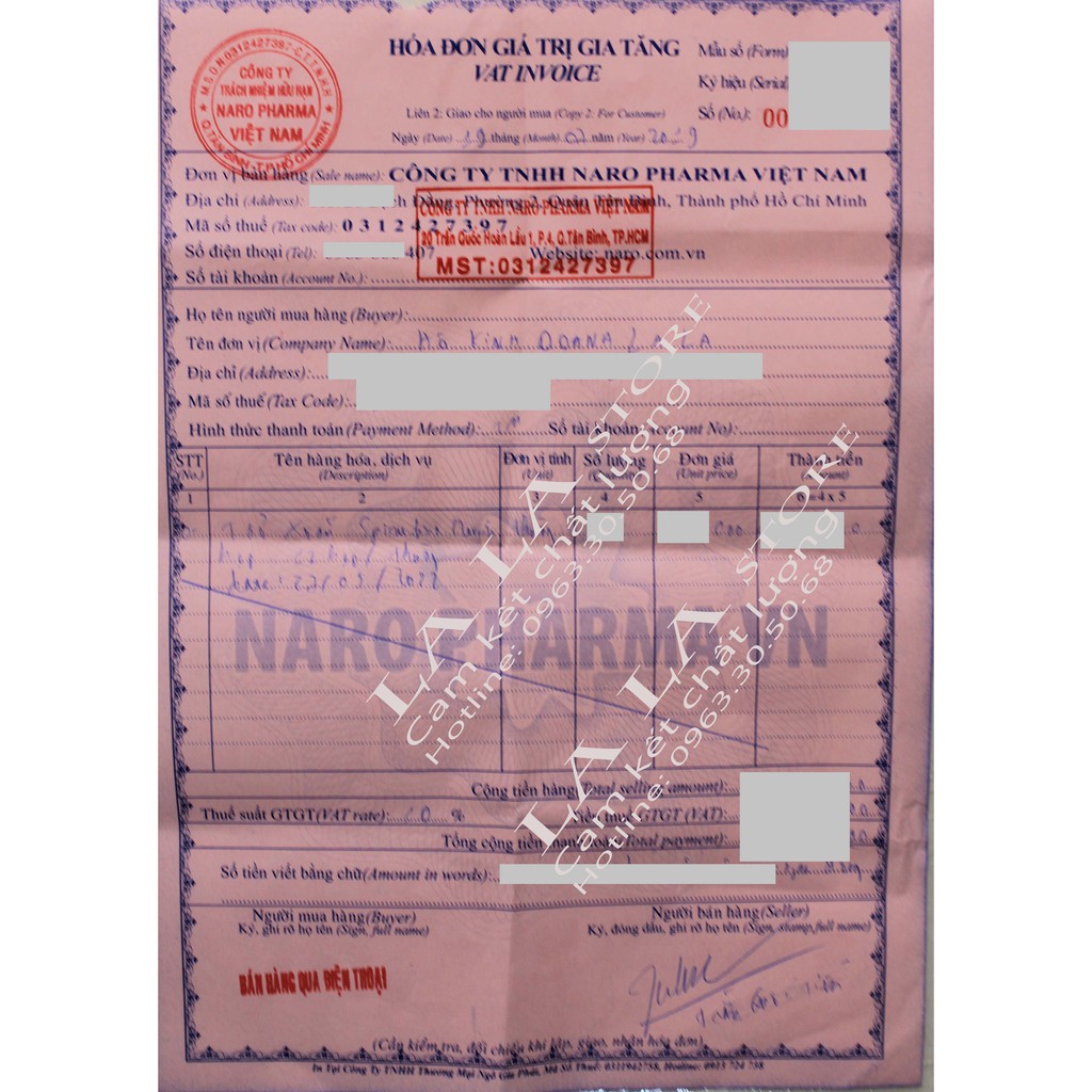 Tảo Xoắn Spirulina Nhật Bản Hộp 2200 Viên tem đỏ