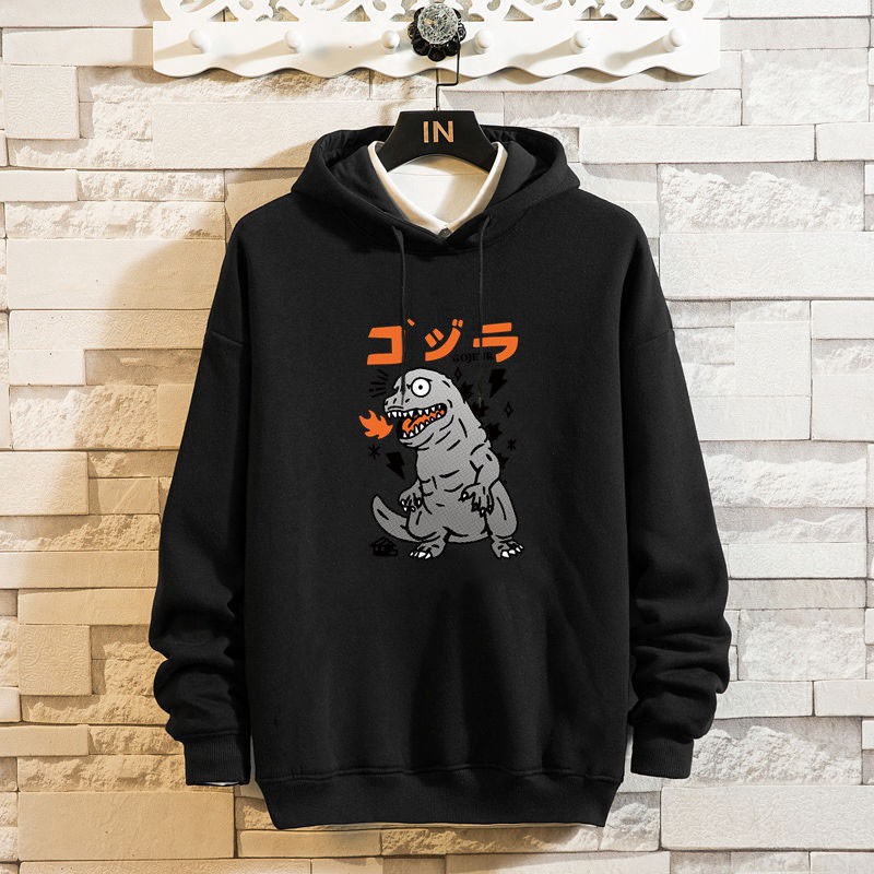 Áo hoodie nam nữ Kích thước từ 40 tới 70kg Rồng Khủng Long Kisumo chất nỉ bông ấm dày dặn T-Shirt Fashion