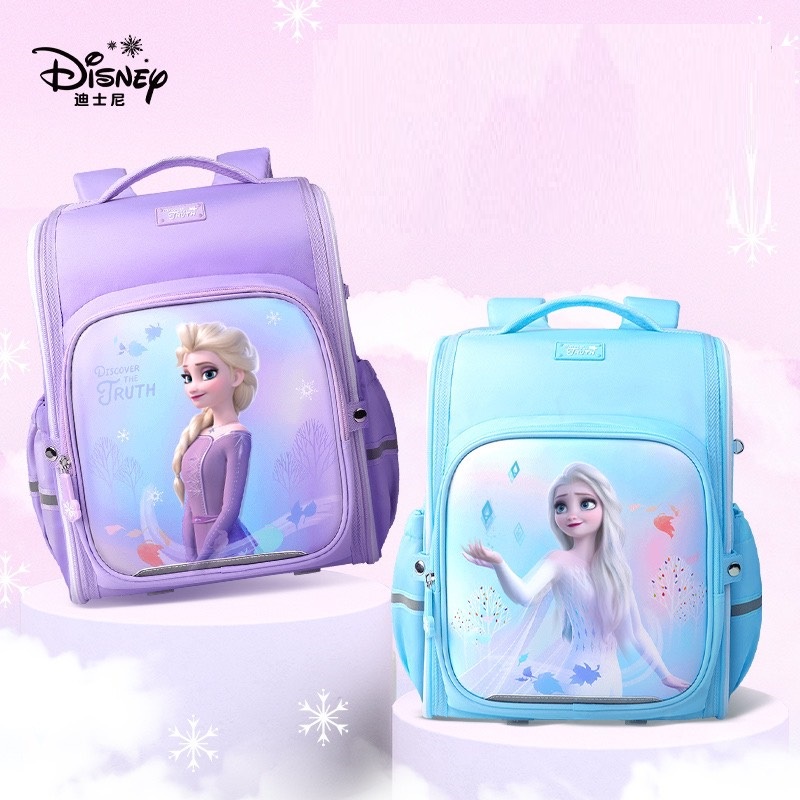 [Xả - dọn kho] Balo học sinh Disney nhẹ mới cho bé gái tiểu học lớp 1 đến lớp 5 bảo vệ cột sống chống gù lưng Savakids