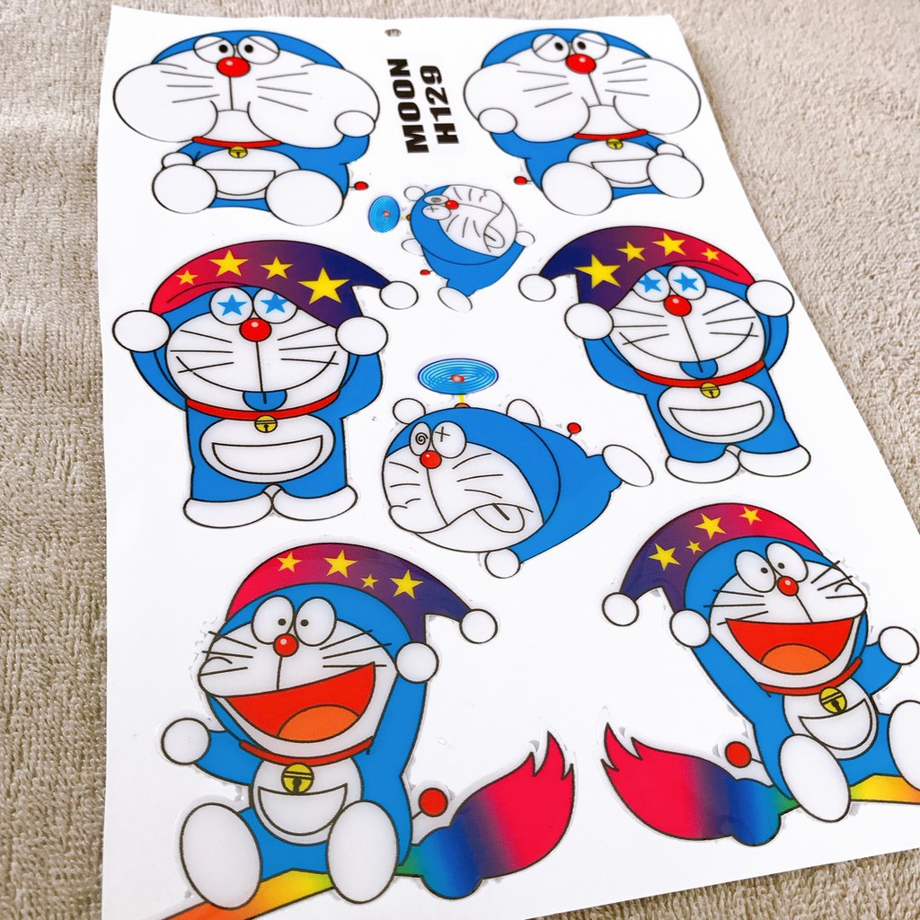 [GIÁ GỐC] TEM MÈO MÁY DOREMON THẦN KỲ TRANG TRÍ GÌ CŨNG ĐẸP SIÊU NÉT