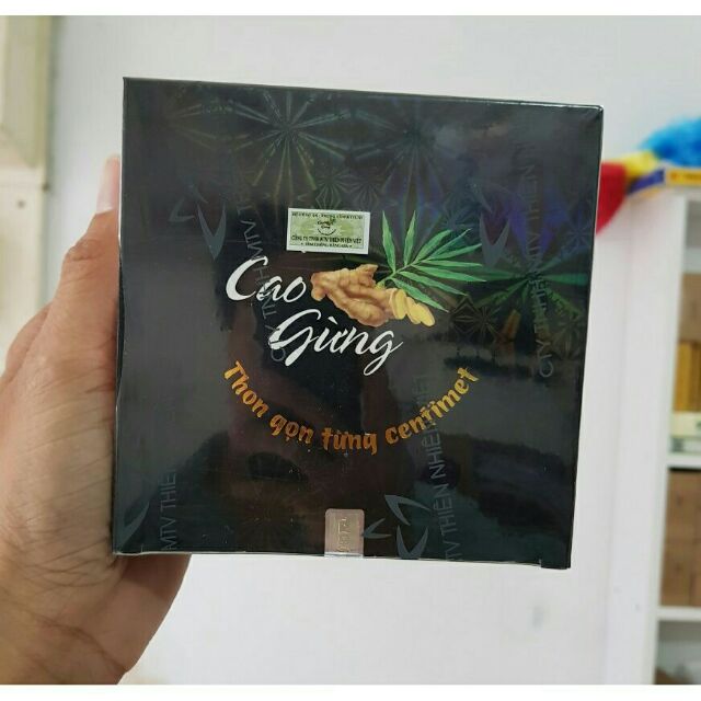 Cao gừng tan mỡ bụng thiên nhiên Việt