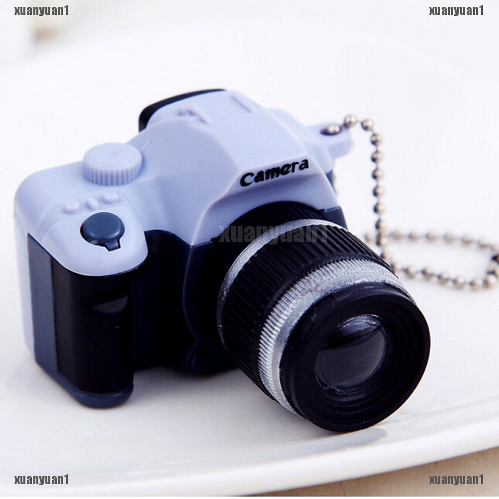 Móc Khóa Hình Máy Ảnh Có Đèn Flash Và Âm Thanh Dễ Thương