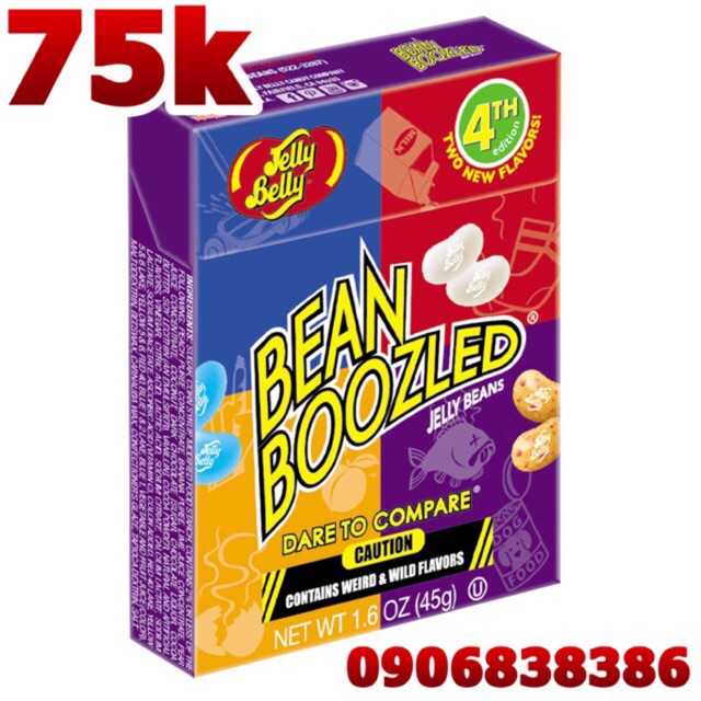Kẹo thối Beanboozled Mỹ (Hộp 45gram)
