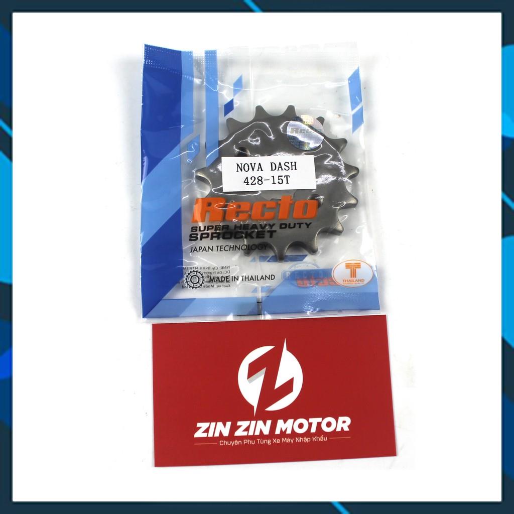 Nhông Recto 15T - Sonic 150R, Winner, Winner X, Supra GTR - N15-SO-RTO - ZIN ZIN MOTOR ( Có Hàng Sắn )