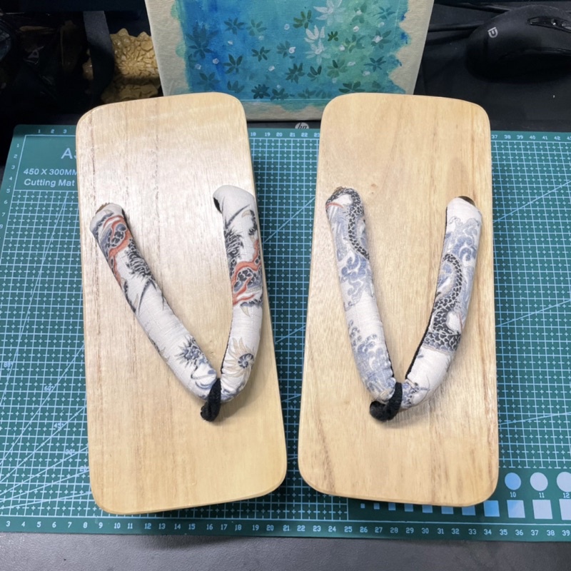 Guốc gỗ Geta nam Nhật Bản 2022