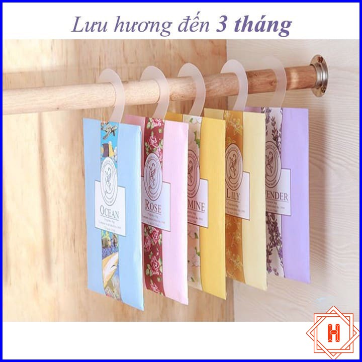 Combo 3 Túi thơm treo tủ quần áo { H }