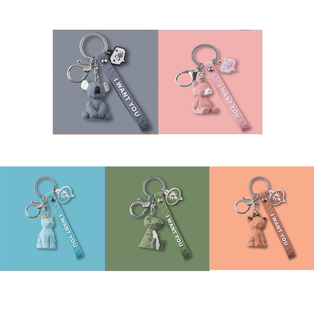 Móc khóa tạo hình xinh xắn dành cho cặp đôi