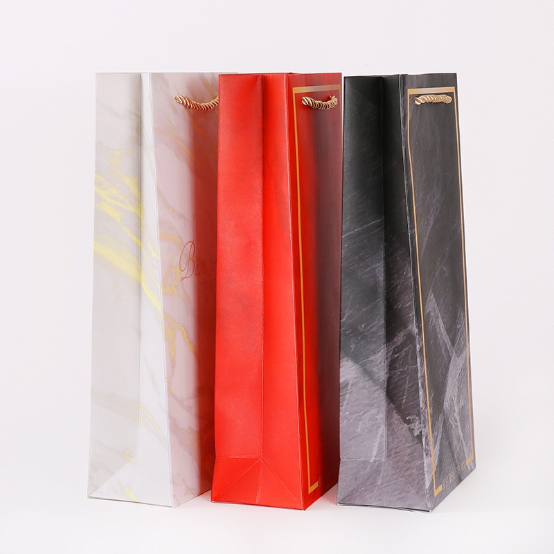 Túi dài đựng quà kỉ niệm lễ vân đá sang trọng (TG02)