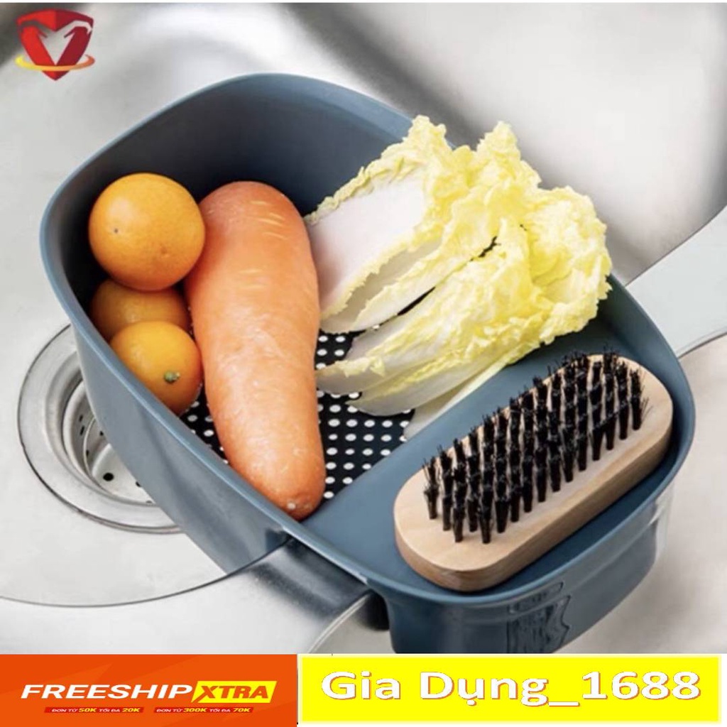Khay nhựa lọc rác, rửa hoa quả dùng cho nhà bếp CAM KẾT CHUẨNKhay đựng thức ăn thừa ráo nước sạch sẽ