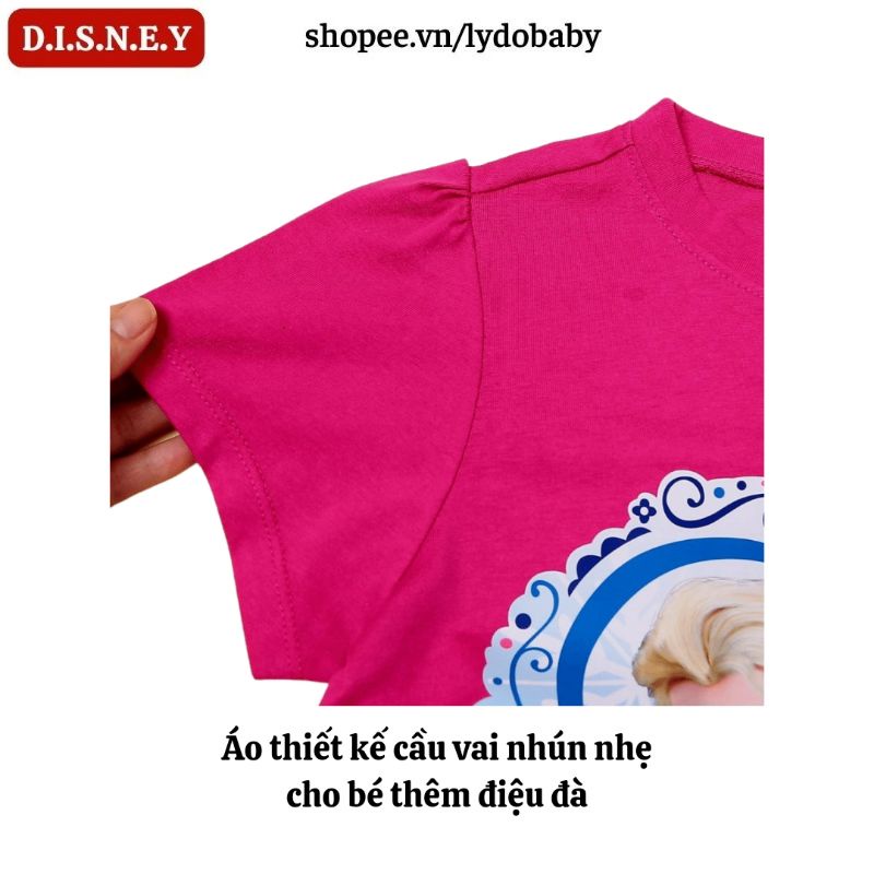 Đồ bộ bé gái DISNEY' set trang phục đi chơi cho bé 4 tuổi đến 14 tuổi ngựa pony công chúa elsa size đại 25kg 30kg 40kg