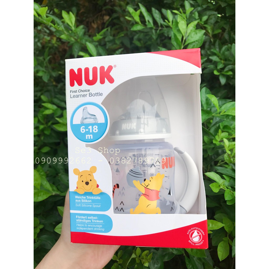 Bình tập uống NUK Baby Gluck