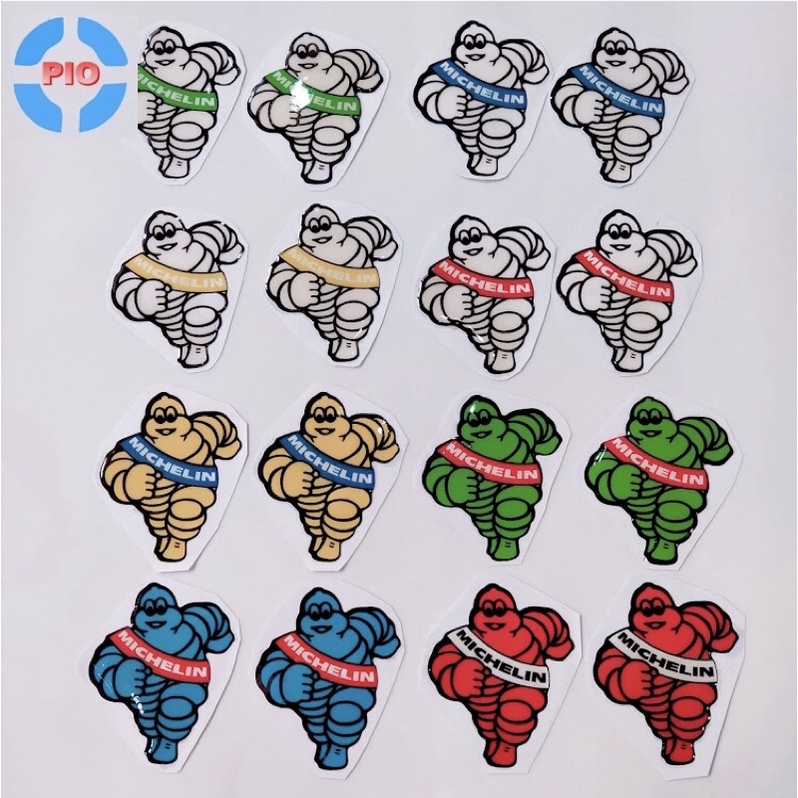 Tem Sticker Nổi Michelin Chống Thấm Nước Bền Màu