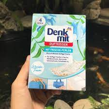 Túi thơm tủ quần áo DENKMIT, treo móc áo, 1 hộp gồm 4 túi