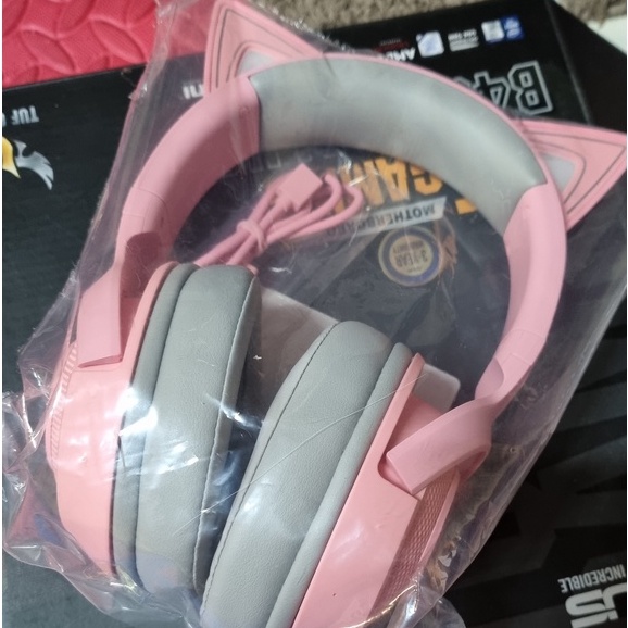 Tai nghe không dây Razer Kraken BT Kitty Edition Quartz Chính hãng