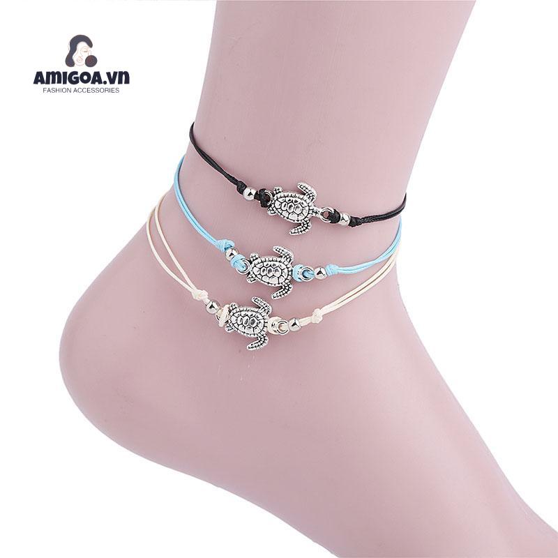 ✨✨Vòng chân rùa dệt tay cổ điển cho nam và nữ